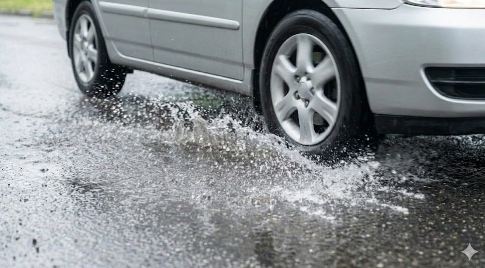 雨の日は滑る？ウェット性能の真実