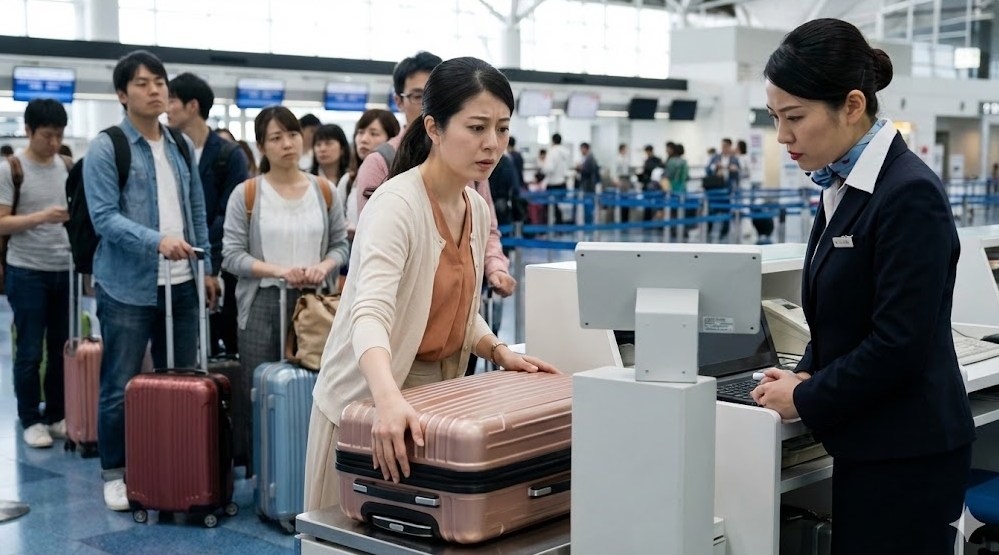 機内持ち込み手荷物の重量検査が厳しい実態