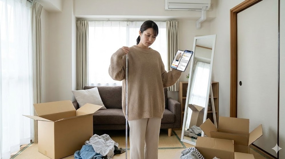 服のサイズ感に関する口コミを検証