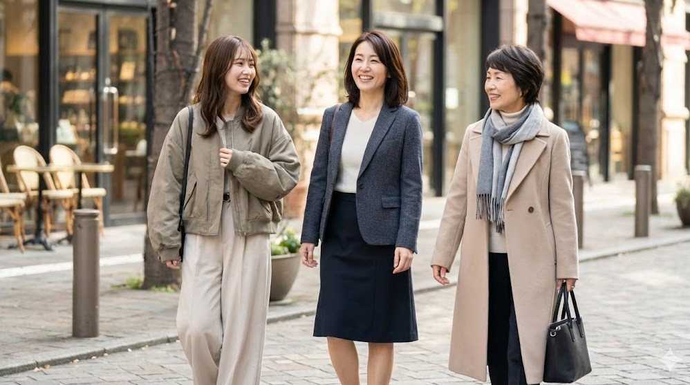 年齢層に合ったファッションの魅力