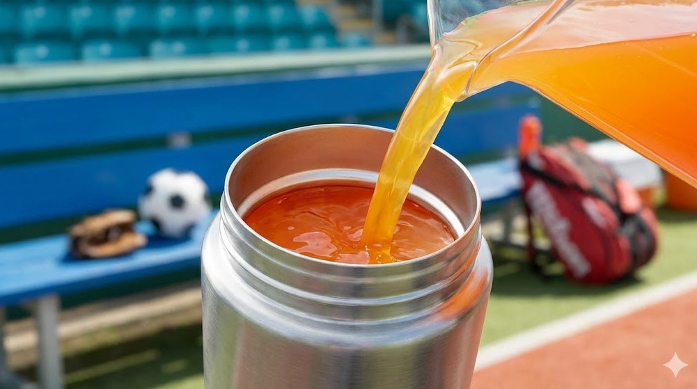 スポーツドリンク対応モデルのサビにくさと安全性